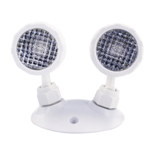 Votatec BY-Z1102U, Emergency Double Remote LED Lamp Head, 2x2W Max Power Consumption, 3.6-24VDC, 2x130 Lumens, No Battery