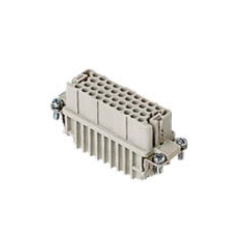 ITC CDDF-38, 10A Crimp Female Insert Only, 38+G Poles, 600V, Crimp Contacts Sold Separately