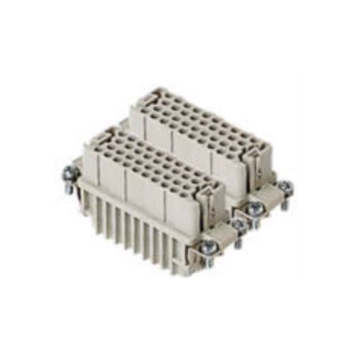 ITC CDDF-38, 2 PCS Required, 10A Crimp Female Insert Only, 76+G Poles, 600V, Crimp Contacts Sold Separately