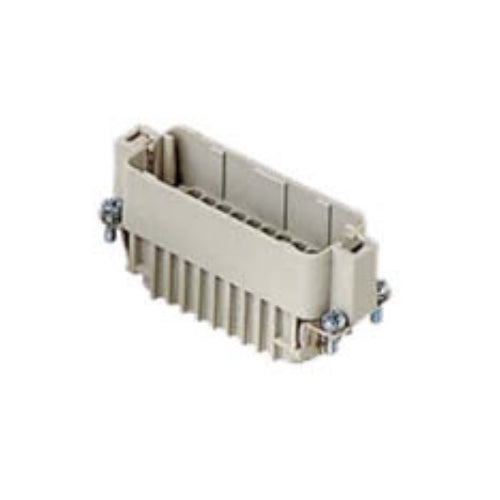 ITC CDDM-38, 10A Crimp Male Insert Only, 38+G Poles, 600V, Crimp Contacts Sold Separately