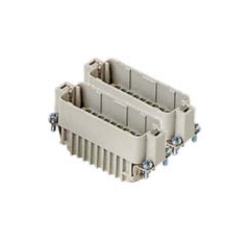 ITC CDM-38, 2 PCS Required, 10A Crimp Male Insert Only,  76+G Poles,  600V, Crimp Contacts Sold Separately