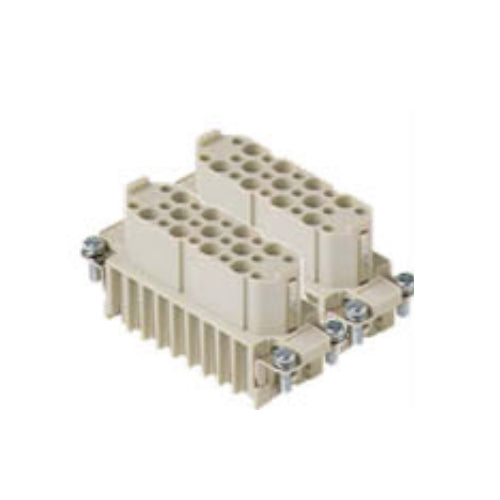 ITC CDF-25(#1-25) + CDF-25Z(#26-50), 10A Crimp Female Insert Only, 25+G Poles, 600V, Crimp Contacts Sold Separately