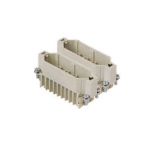 ITC CDM-25(#1-25) + CDM-25Z(#26-50), 10A Crimp Male Insert Only, 50+G Poles, 600V, Crimp Contacts Sold Separately