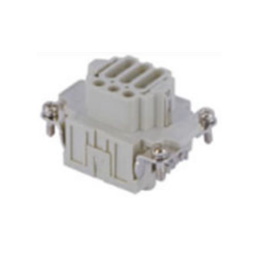 ITC CDSF09, 10A Female Insert,  9 Poles + Ground, Spring Connection,  400V