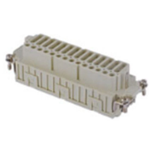 ITC CDSF42N (Marked# 43-84), 10A Female Insert, 42 Poles + Ground,  Spring Connection, 400V