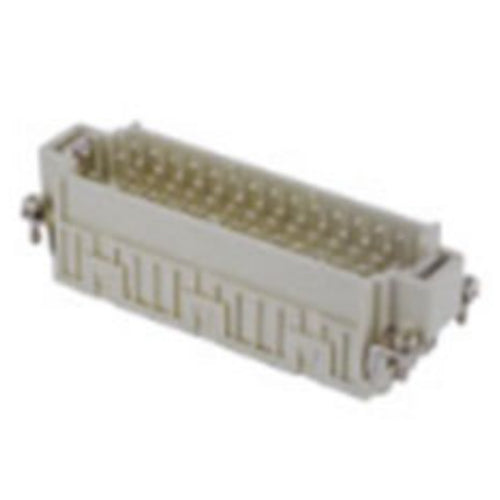 ITC CDSM42,10A Male Insert, 42 Poles + Ground,  Spring Connection, 400V
