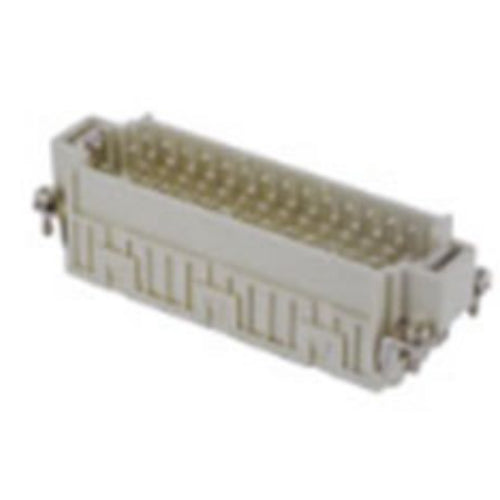 ITC CDSM42N (Marked# 43-84), 10A Male Insert,  42 Poles + Ground, Spring Connection, 400V
