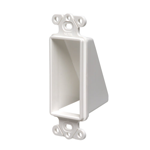 Arlington CED1, 1-Gang Reversible Non-metallic Low-Voltage Cable Entrance Hood for Existing Cable, White