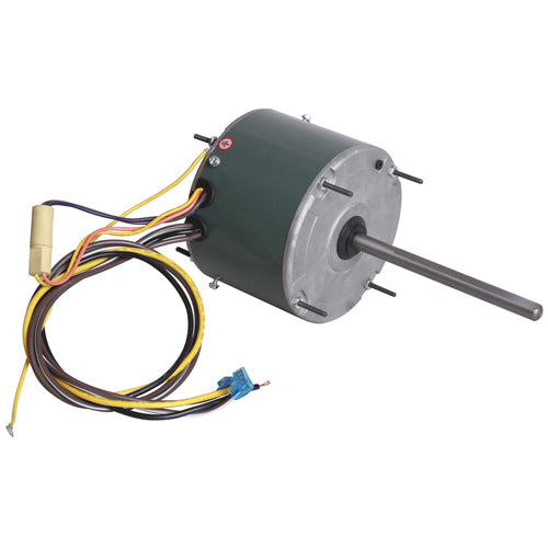 Rotom CF-3735, 5.5'' Condenser Fan Motor, PSC Type, Ball Bearing, 3/4 HP, 208/230 Volts, 4.5 Amps, 1/1075 Spd/RPM, Reversible Rotation, 5.5''×1/2'' Shaft