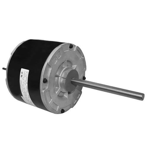 Rotom CF-816, 5.5'' Condenser Fan Motor, PSC Type, Ball Bearing, 1/6 HP, 208/230 Volts, 1.1 Amps, 1/825 Spd/RPM, Reversible Rotation, 6''×1/2'' Shaft