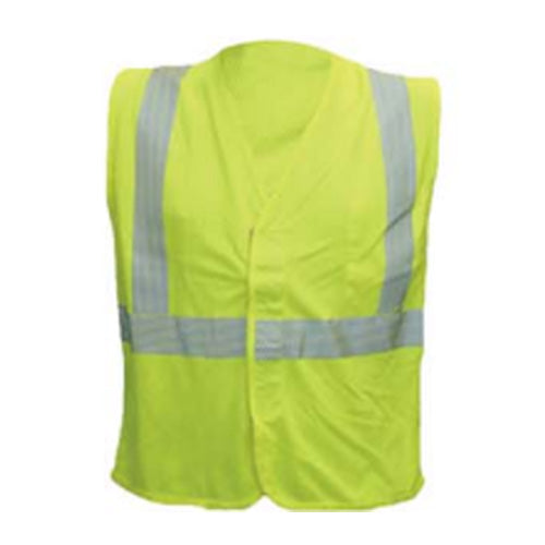 Comentex CHVMV2V, 4.6 cal/cm² ANSI Class 2 Hi-Vis Mesh Vest with Velcro Closure