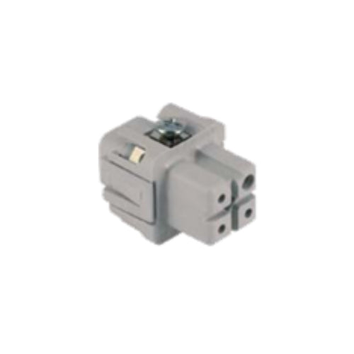 ITC CKF03, 16A Small Profile Female Insert, 3+G Poles, Integral Screw Terminal Wire Connection, 600V