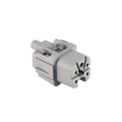 ITC CKF04, 16A Small Profile Female Insert, 4+G Poles, Integral Screw Terminal Wire Connection, 600V