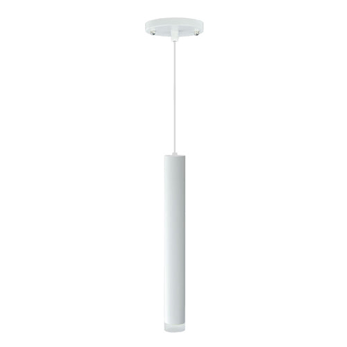 Canolight CL-DL2-PR1-1032-3K-WH, LED Pendant Downlight, 10W, 1000 Lumens, 3000K, 120VAC, Triac Dimmable, White