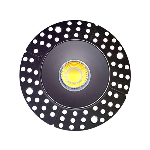 Canolight CL-DL3-3.5RT-BL, 3.5″ Round Frame Trimless For DL3 Series, Black