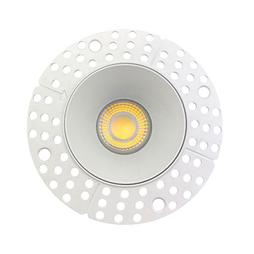 Canolight CL-DL3-3.5RT-WH, 3.5″ Round Frame Trimless For DL3 Series, White
