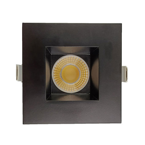 Canolight CL-DL3-3.5S-BL, 3.5″ Square Frame with Trim For DL3 Series, Black