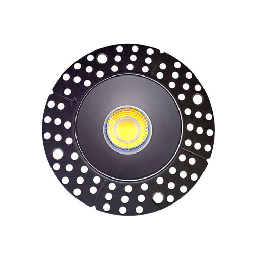 Canolight CL-DL3-3RT-BL, 3″ Round Frame Trimless For DL3 Series, Black