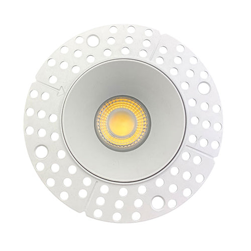 Canolight CL-DL3-3RT-WH, 3″ Round Frame Trimless For DL3 Series, White
