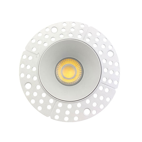 Canolight CL-DL3-4RT-WH, 4″ Round Frame Trimless For DL3 Series, White