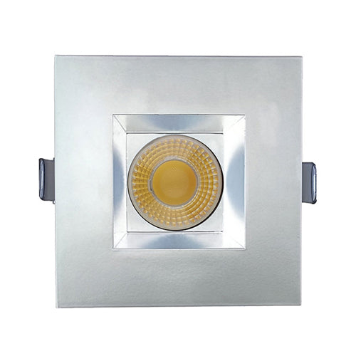 Canolight CL-DL3-4S-WH, 4″ Square Frame with Trim For DL3 Series, White