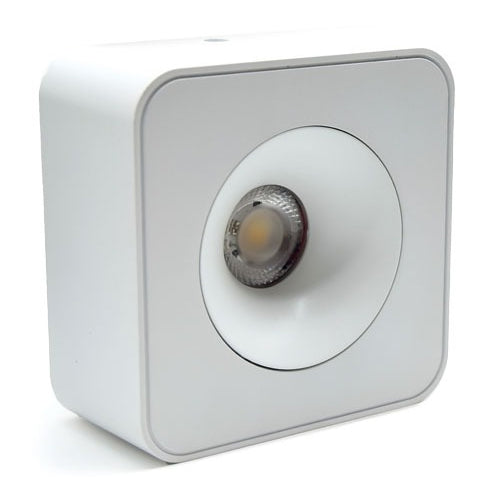 Canolight CL-DL7-S10-5CCT-WH, 4'' Square Surface Mounted Downlight, 10W, 750 Lumens, 5CCT Adjustable, 110–277VAC, Triac Dimmable, White