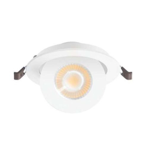 Canolight CL-DM-49-5CCT-BL, 4” Recessed LED Gimbal Light, 90-130VAC, 9W, 950 Lumens, 5CCT Adjustable, Black