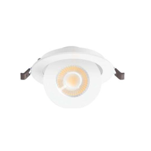 Canolight CL-DM-3.5-8-5CCT-BL, 3.5” Recessed LED Gimbal Light, 90-130VAC, 8W, 830 Lumens, 5CCT Adjustable, Black