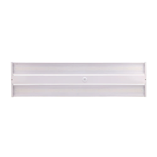 Canolight CL-IND-LHB1-4FT-220W-3CCT-WH, 4Ft Industrial LED Linear High Bay Light, 180W/200W/220W, 3500K/4000K/5000K, 120-347VAC, 90° Beam Angle, 0-10V Dimming, White Body
