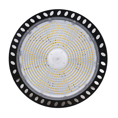 Canolight CL-IND-UFO1-240W-3CCT-BL, Industrial UFO High Bay Lights, 160W/200W/240W, 3500K/4000K/5000K, 120-347VAC, 90° Beam Angle, 0-10V Dimming, Black Body