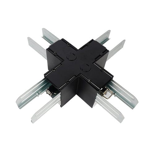 Canolight CL-LL1A-CROSS-BL, LL1 Up & Down LED Linear Light Accessory, Cross Connector, Black