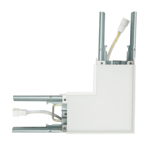 Canolight CL-LL1A-L Corner-WH, LL1 Up & Down LED Linear Light Accessory, L Corner, White