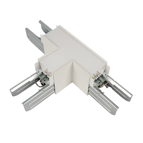 Canolight CL-LL1A-T Corner-WH, LL1 Up & Down LED Linear Light Accessory, T Corner, White