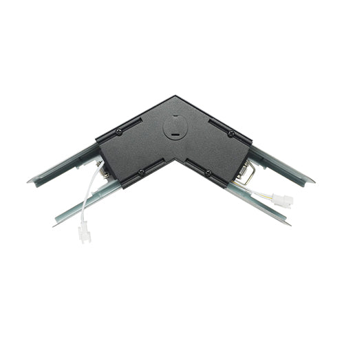 Canolight CL-LL1A-V120 Corner-BL, LL1 Up & Down LED Linear Light Accessory, 120° Connector, Black
