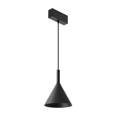 Canolight CL-Pendant-Glory-3000-BL, Standard Magnetic Light Head, Pendant Glory, 10W, 264 Lumens, 3000K Soft White, 24VDC, Diffused Beam, Dimmable, Black Body