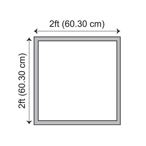 Canolight CL-Sm-KIT-2x2, 2×2 FT LED Panel Surface Mounted Kit
