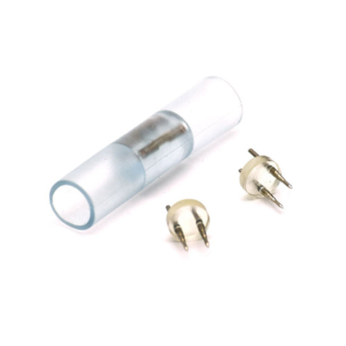 Canolight CL-ST-360-11065-Middle Connector, Middle Connectors for High Voltage 360° LED Strip Lights CL-ST-360-7-11065, Includes 2pcs of Pins, 5 Packs