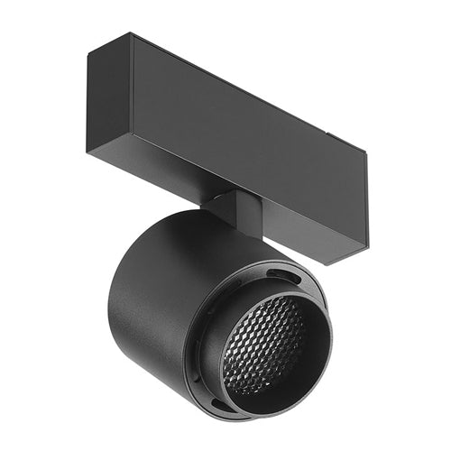 Canolight CL-Spot65-R-ULS-3000-BL, Spot 65-R Ultra Slim Magnetic Light Head, 8W, 251 Lumens, 3000K Soft White, 24VDC, 10 Deg. Beam, Dimmable, Black Body