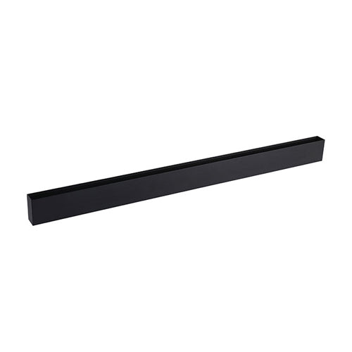 Canolight CL-TrackS-B-2m-BL, Standard Magnet Track Profile, 200W, 24VDC, 2m Length, Surface/Pendant/Recessed Installation, Dimmable, Sandy Black