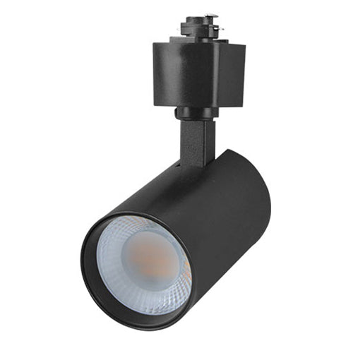 Canolight CL-TRLH2-20W-5CCT-45D-BL, 20W DOB 3-Wire LED Track Light Head, 120VAC, 1600 Lumens, 2700K/3000K/3500K/4000K/5000K, Triac Dimmable, Black
