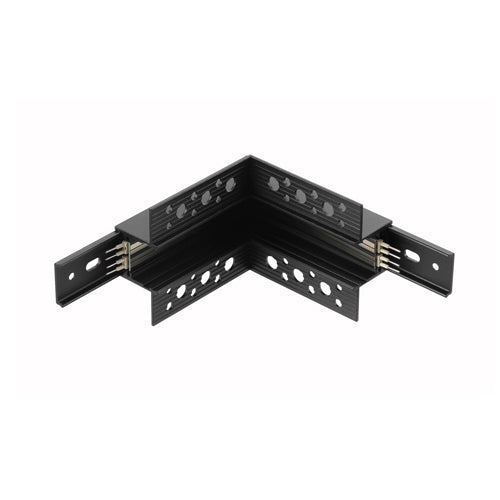 Canolight CL-Track-L-R-ULS-INNER-BL, Ultra Slim Magnet Track Accessory, Recessed Inner Corner, Black