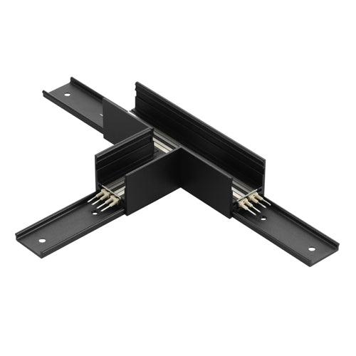 Canolight CL-Track-L-ULS-T-BL, Ultra Slim Magnet Track Accessory, T Corner, Black