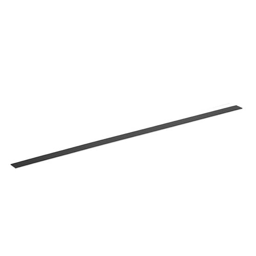 Canolight CL-Track cover-BL, Track Cover 1 Meter,Slide In Matte Finish Version For Surface/Pendant Track, Black