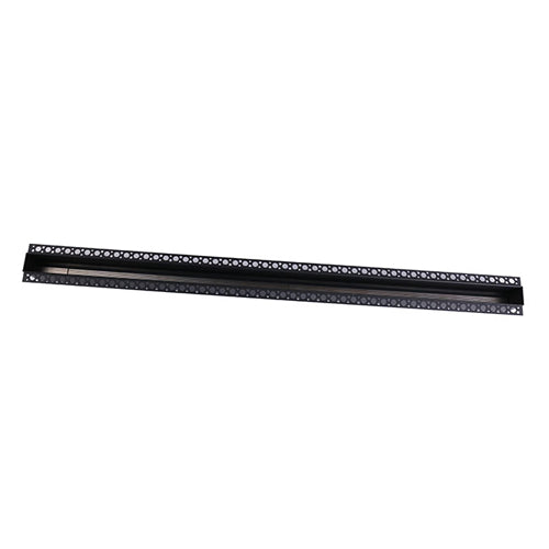 Canolight CL-TrackR-1m-BL, Recessed Standard Magnet Track Profile, 1m Length, 200W, 24VDC, Dimmable, Sandy Black
