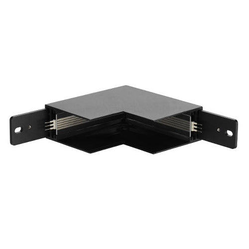 Canolight CL-TrackS-L-Inner-BL, Surface-Mount Standard Magnet Track Accessory, Inner Corner, Black