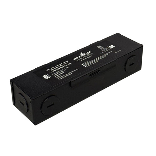 Canolight CL-UDR-CV-96W-24V-DIM, Ultra Slim 96W Constant Voltage LED Driver, 60W,  Input 120VAC, Output 24VDC/4A, ELV, MLV, Triac Dimmable