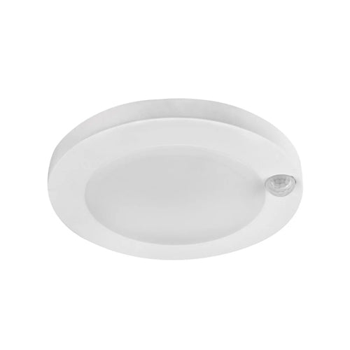 Etlin-Daniels CL106P-110WM-PF5C9N-HL, 6'' Disk Light Surface Mount with Pir Sensor, 120V, 10W, 5CCT Selectable, >90CRI, NO-Dimmable