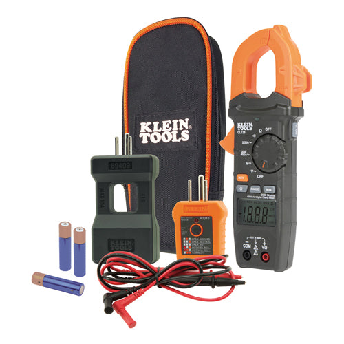 Klein Tools CL120KIT, Clamp Meter Electrical Test Kit