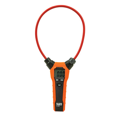Klein Tools CL150, Clamp Meter, Digital AC Electrical Tester with 18-Inch Flexible Clamp