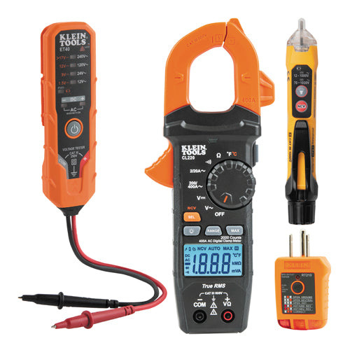 Klein Tools CL220VP, Premium Meter Electrical Test Kit